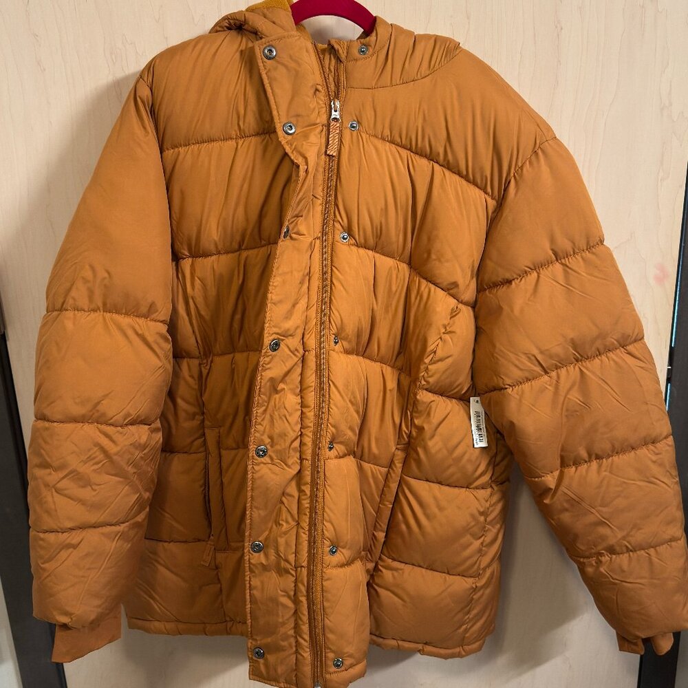Amazon Essentials 3x Puffer Coat Burnt Orange Color